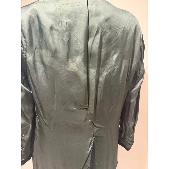 Oxxford Clothes Bauman's Emerald Green Cashmere Suit Jacket Size 42 R JL - Picture 11 of 16